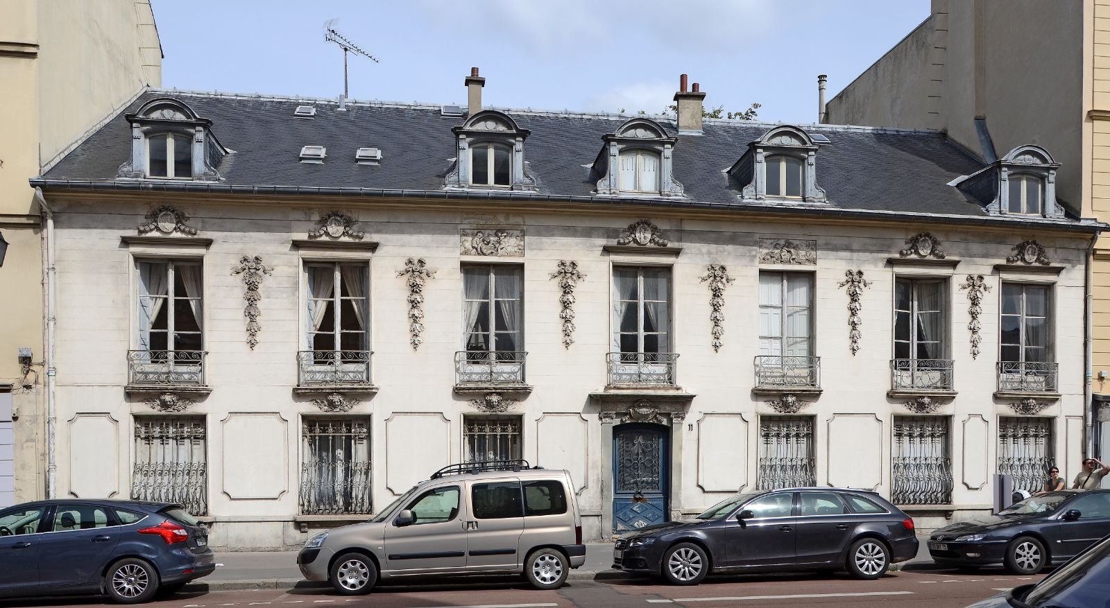 Façade à Versailles (photo d’illustration)